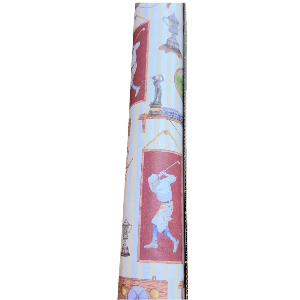 Vintage Premium TPC Classic Golf Wrapping Paper‎ GW4116 24